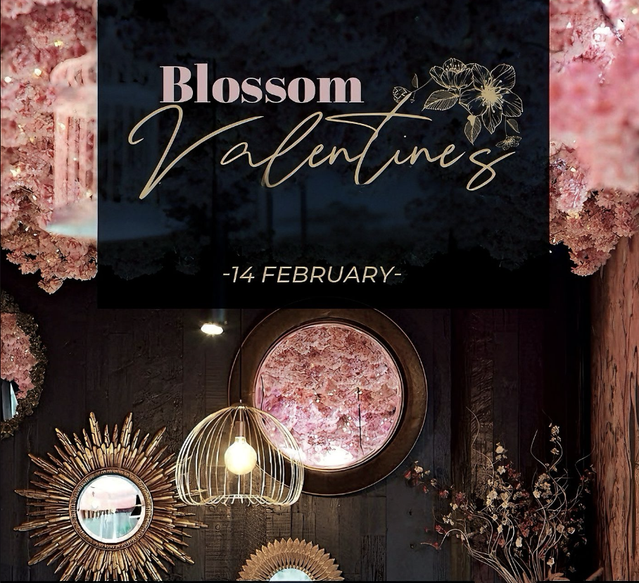 valentines day blossom room