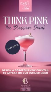 Think Pink – Cocktail Competition in Support of Emily’s Star