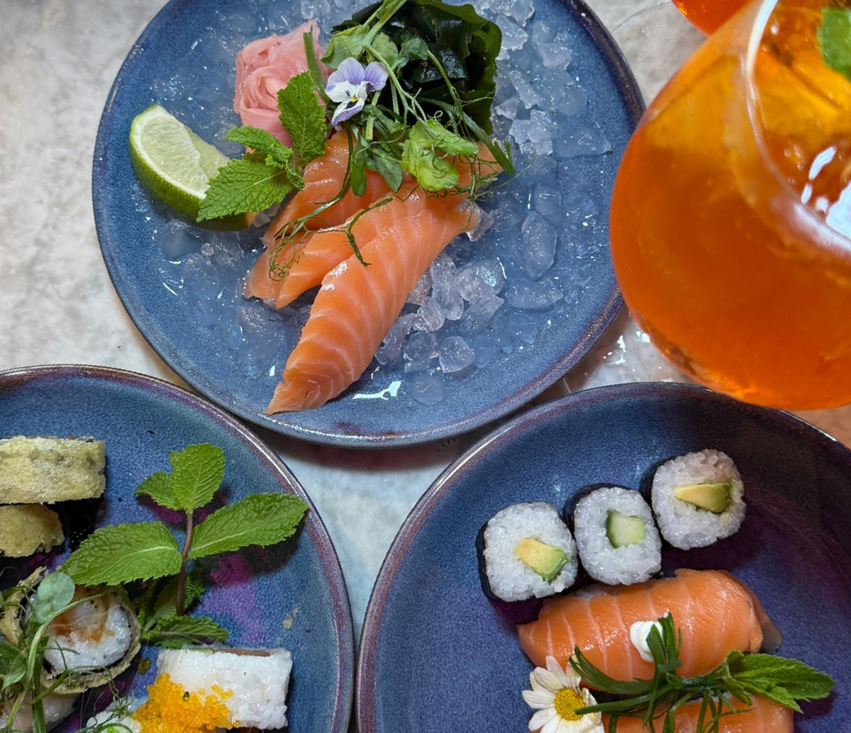 Sushi and Spritz offer at Blossom Room Milton Keynes