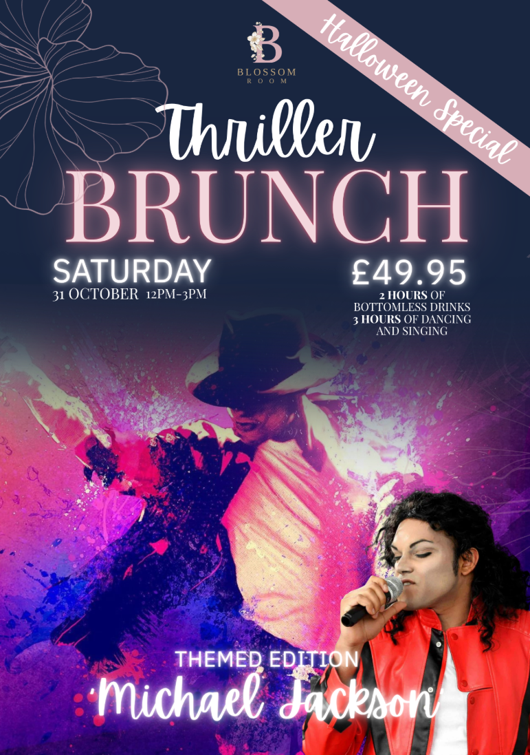 mj halloween bottomless brunch