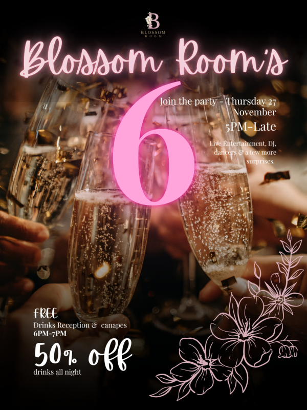 blossom room birthday